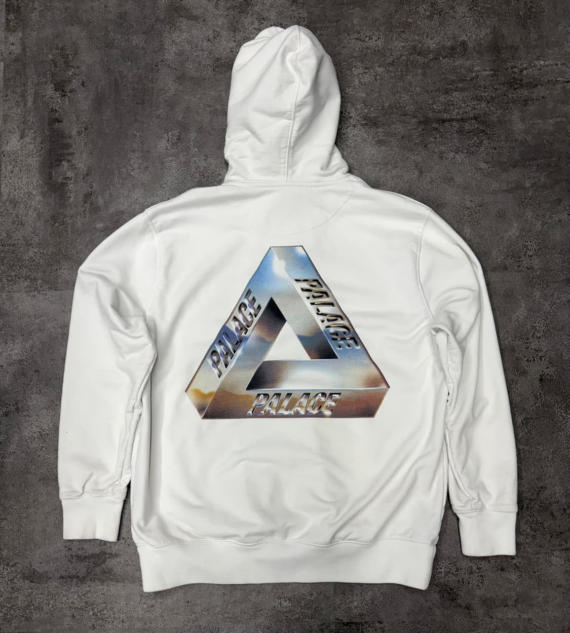 팔라스 화이트 트라이퍼그 후드티 상품이미지1