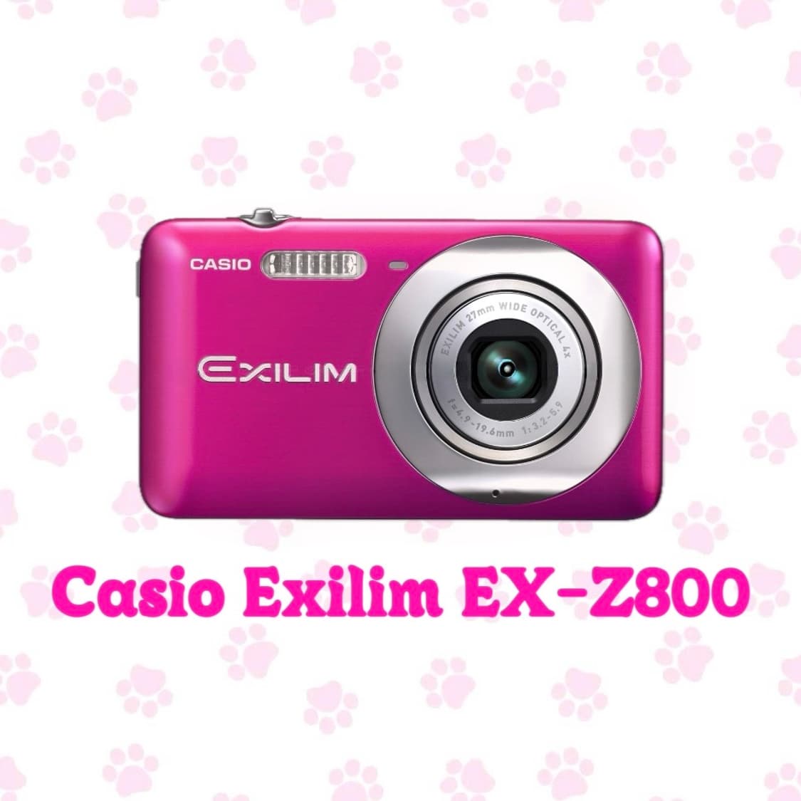 [*희귀⚡️/작례O] 카시오 엑슬림 EX-Z800 디지털 카메라 디카 상품이미지1