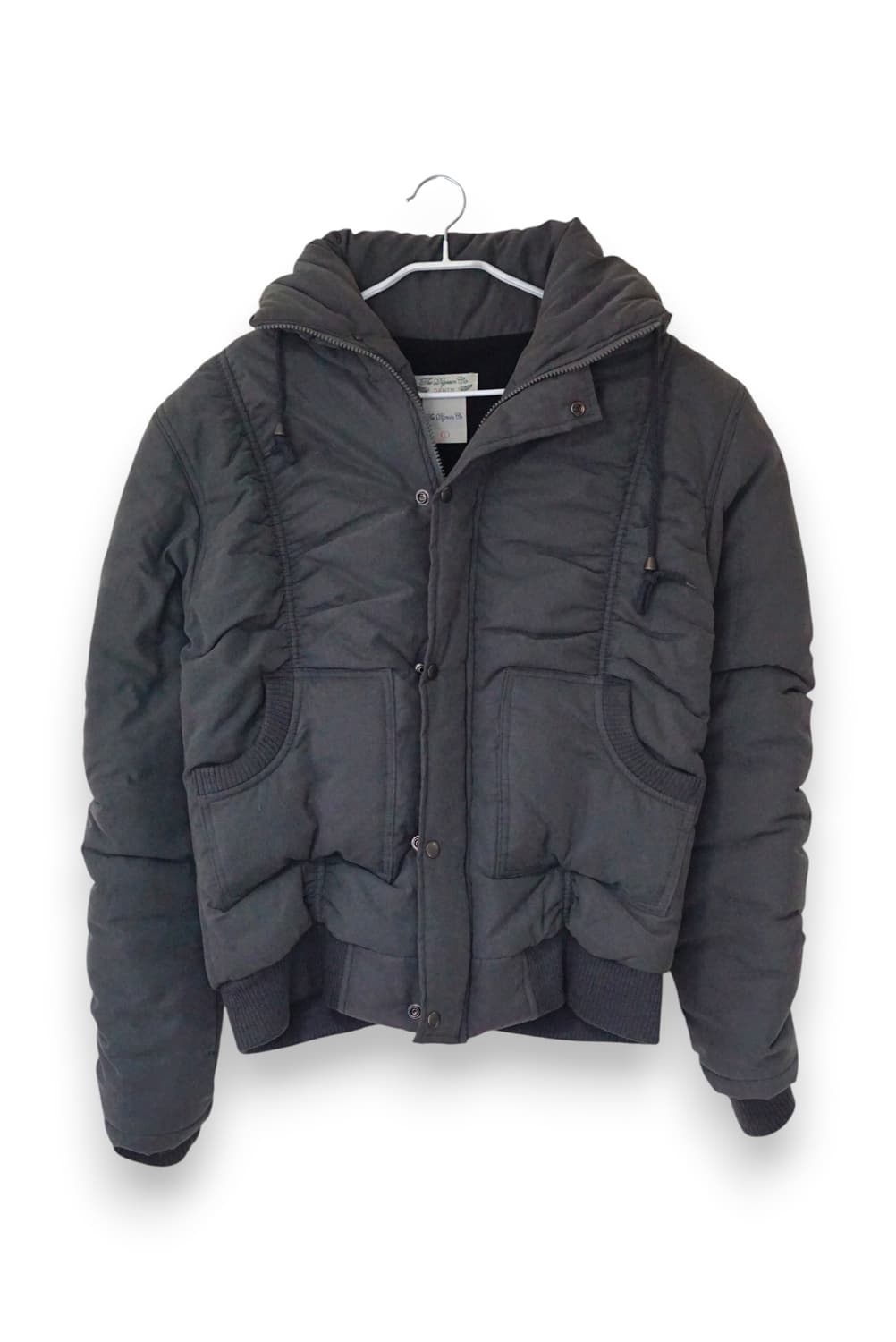 셔링 하이넥 패딩 자켓 상품이미지1