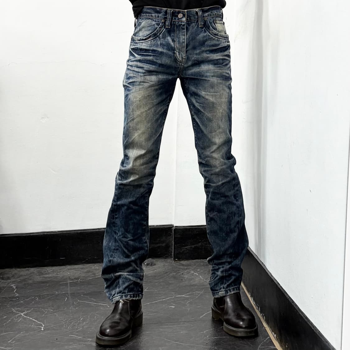 에비수 타이다이 워시드 데님 팬츠 상품이미지1