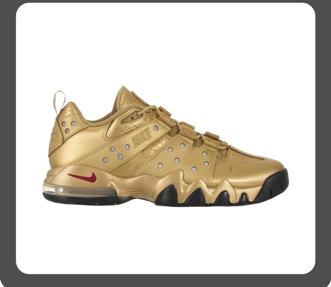 나이키 x 슈프림 SB 에어 맥스 2 CB 94 로우 골드 메탈릭 골드  상품이미지4