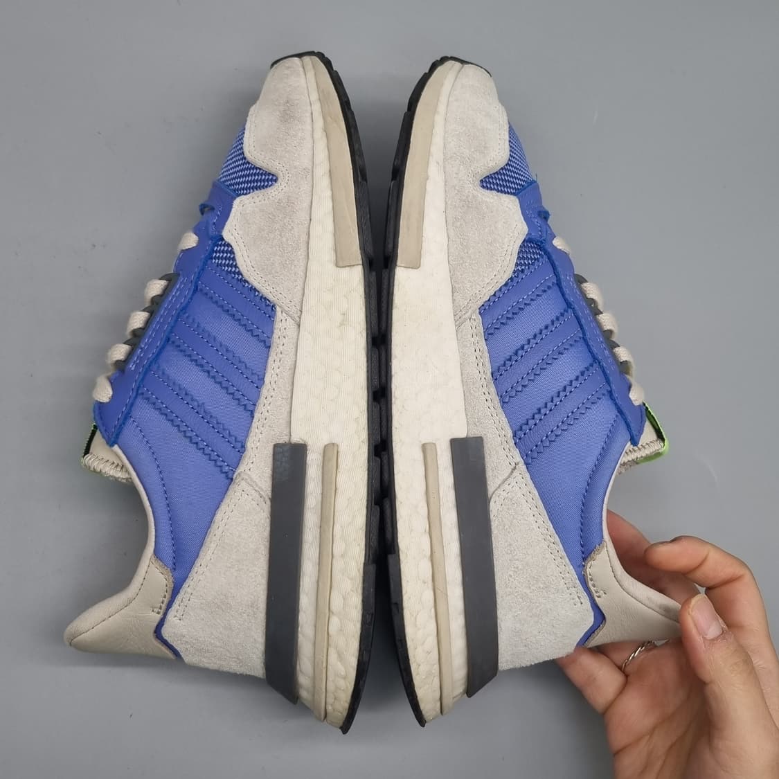 아디다스 ZX 500 블루 스니커즈245 상품이미지5