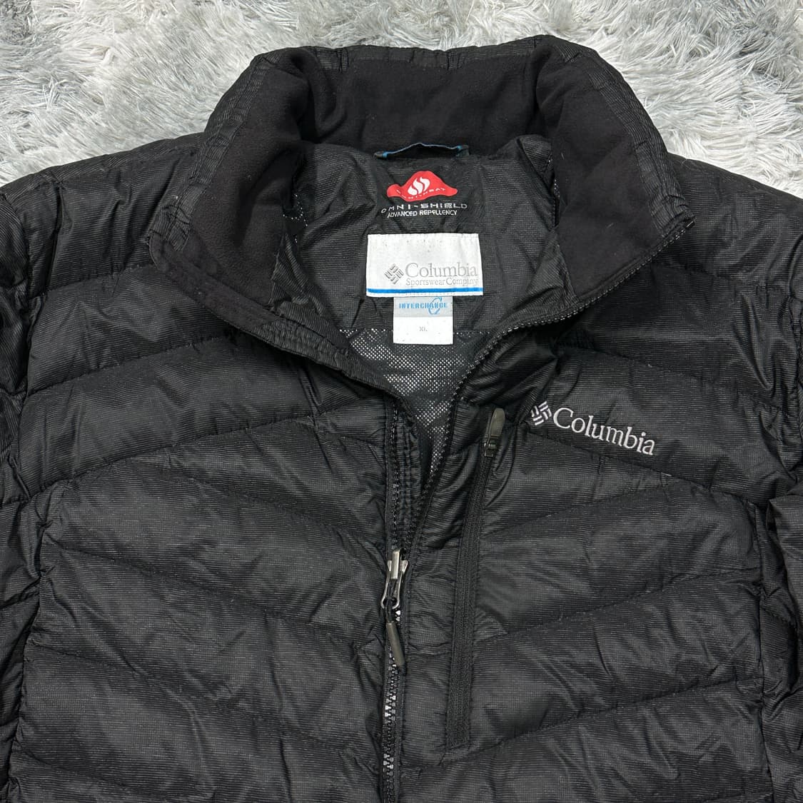 컬럼비아 거위털 경량패딩 XL 상품이미지2