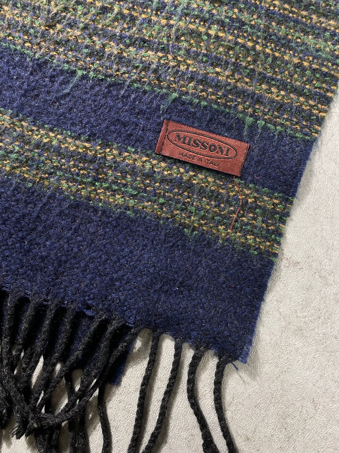 [160cm] MISSONI 미쏘니 이태리 메이드 에스닉 울 머플러 상품이미지3