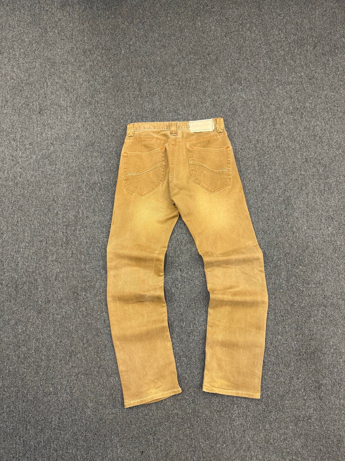 M)Blue Way 빈티지 여성 베이지 데님팬츠 상품이미지5