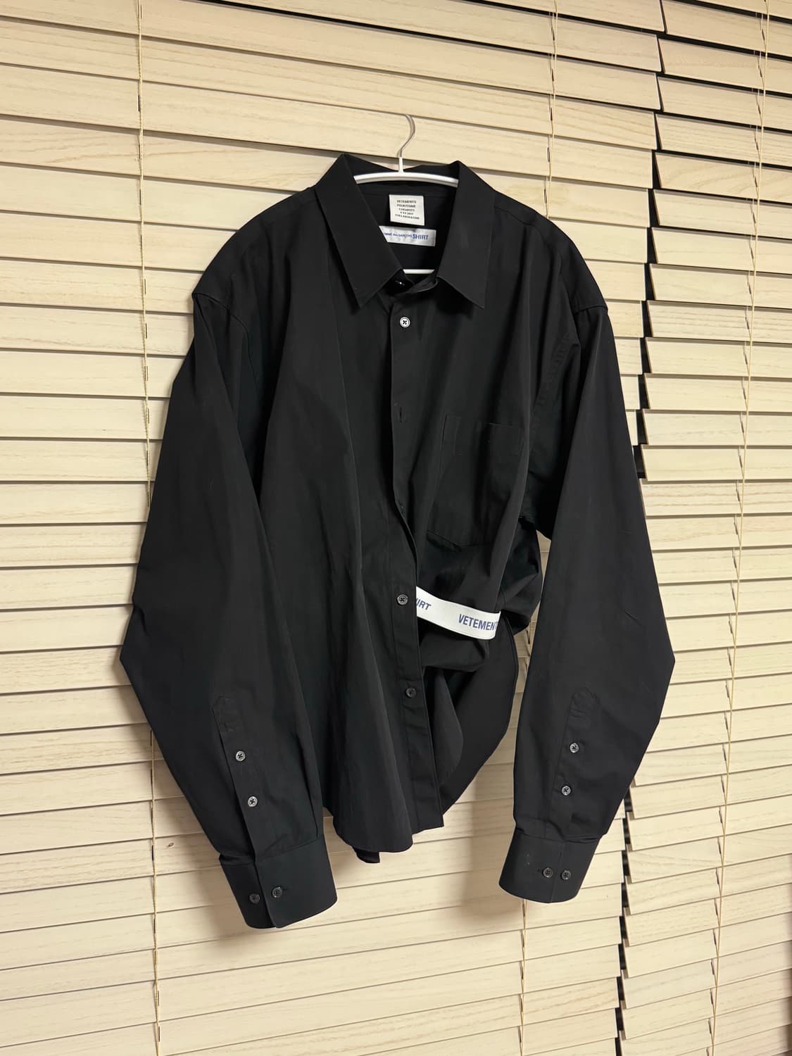 베트멍 꼼데가르송 17ss 벤딩 셔츠 상품이미지5