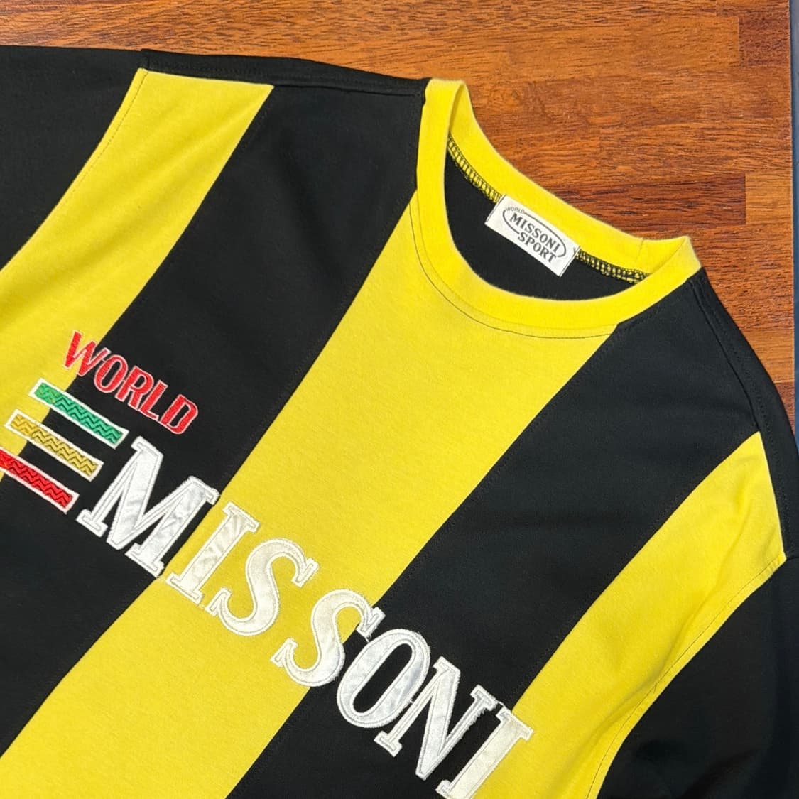 MISSONI SPORTS 90s 포켓 티셔츠 상품이미지2