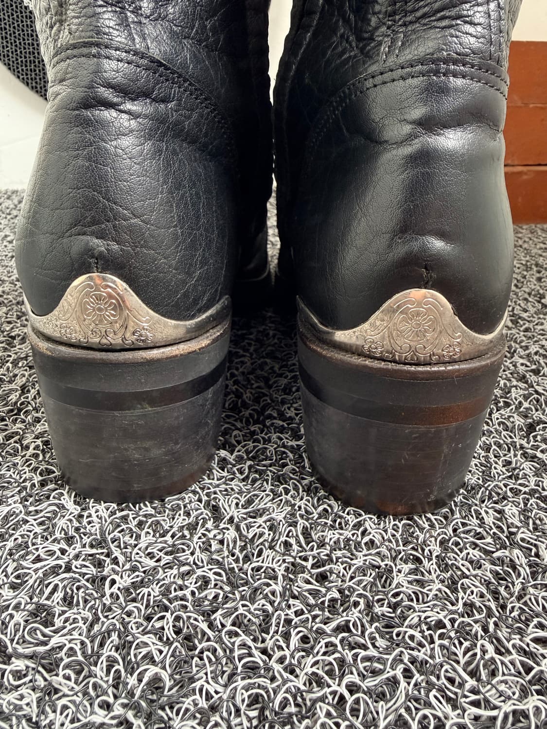 빈티지 하이탑 레이스업 웨스턴 앵클 부츠 상품이미지8