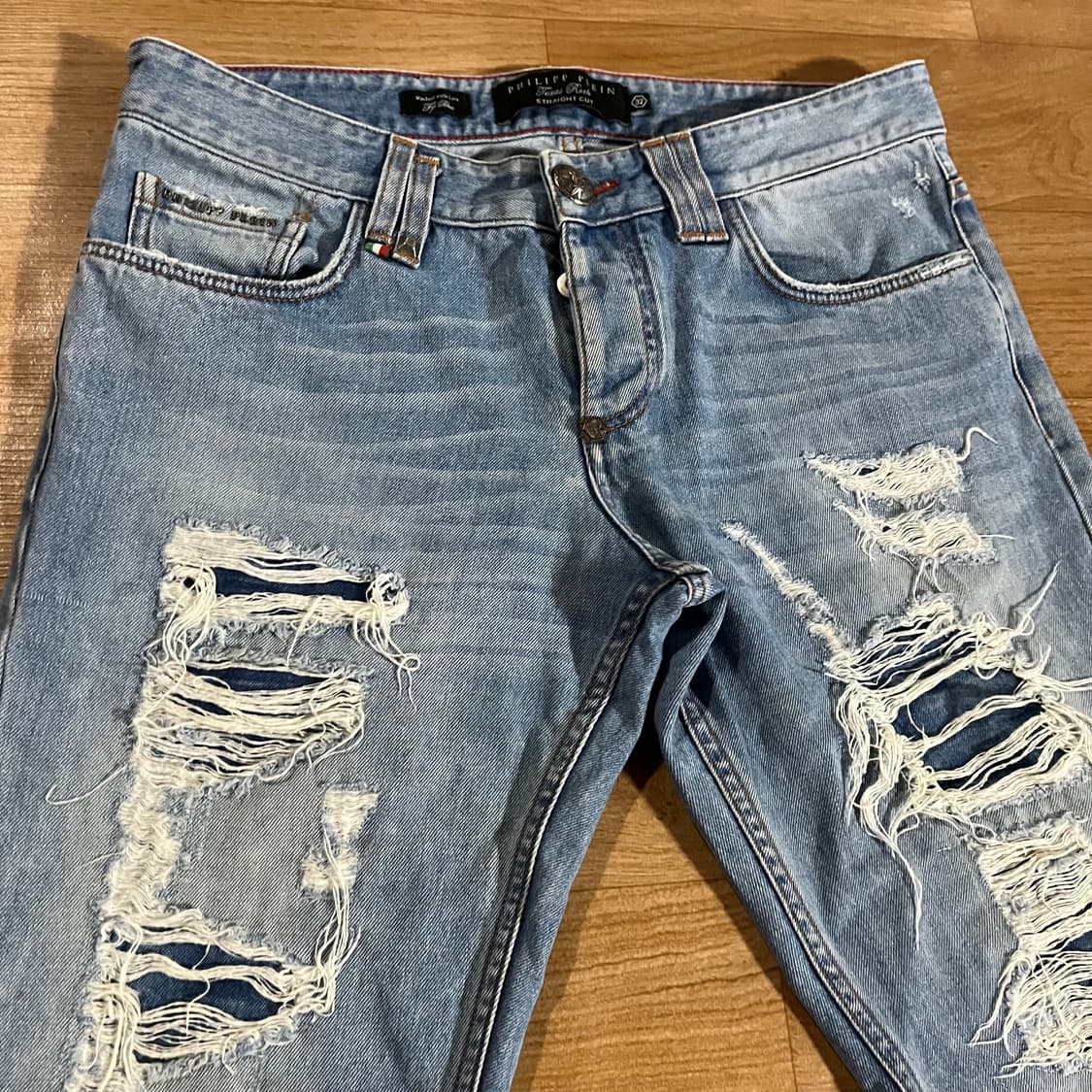 [32] 필립플레인 스컬 연청 디스진 상품이미지7