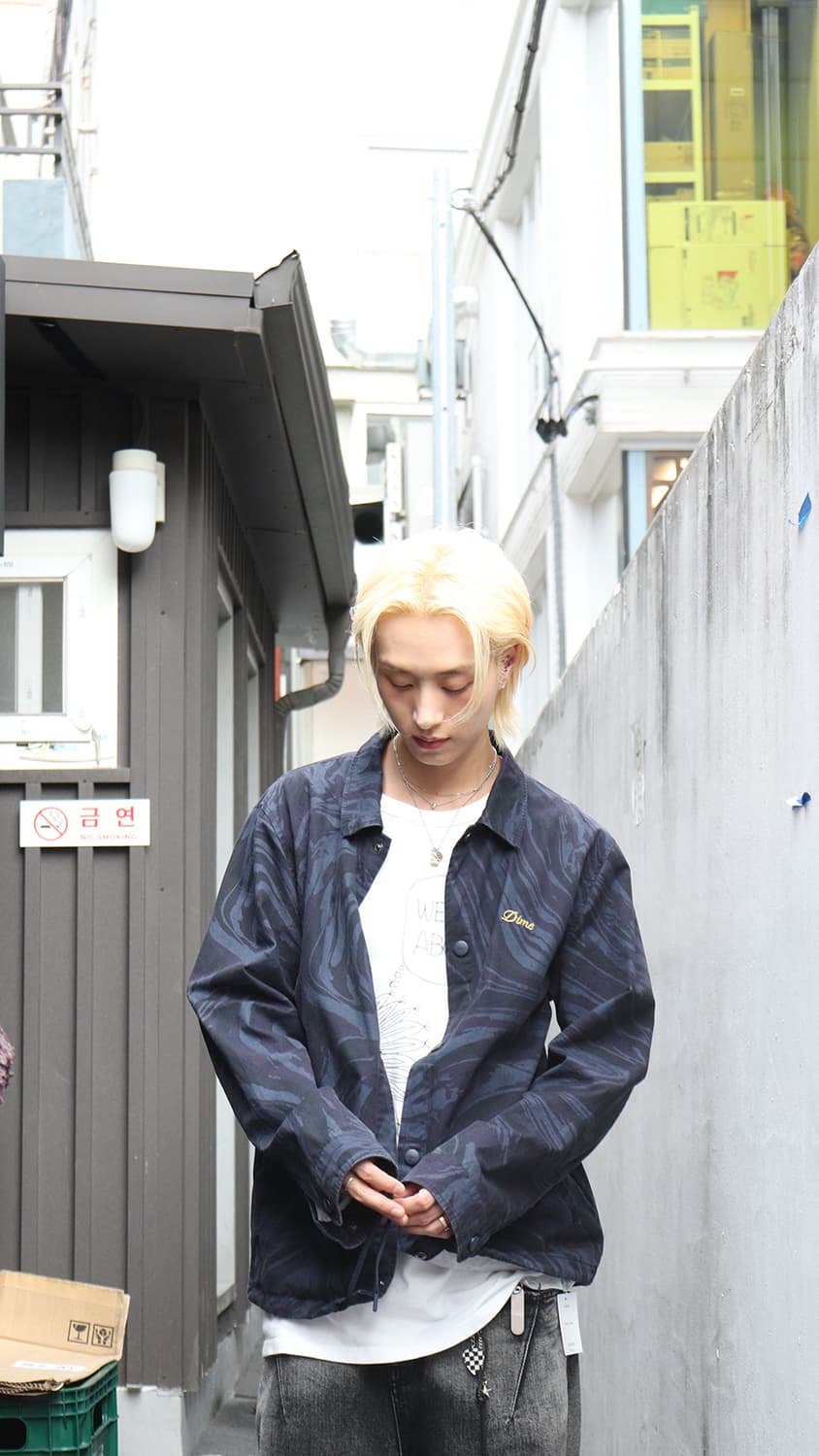 다임 Dime Marble Coach Jacket 상품이미지1