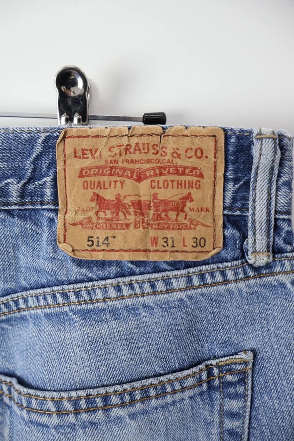 Levis 514 Vintage Wash Denim Pants 상품이미지8