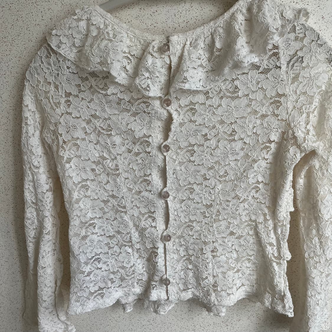 레이스 블라우스 상품이미지5