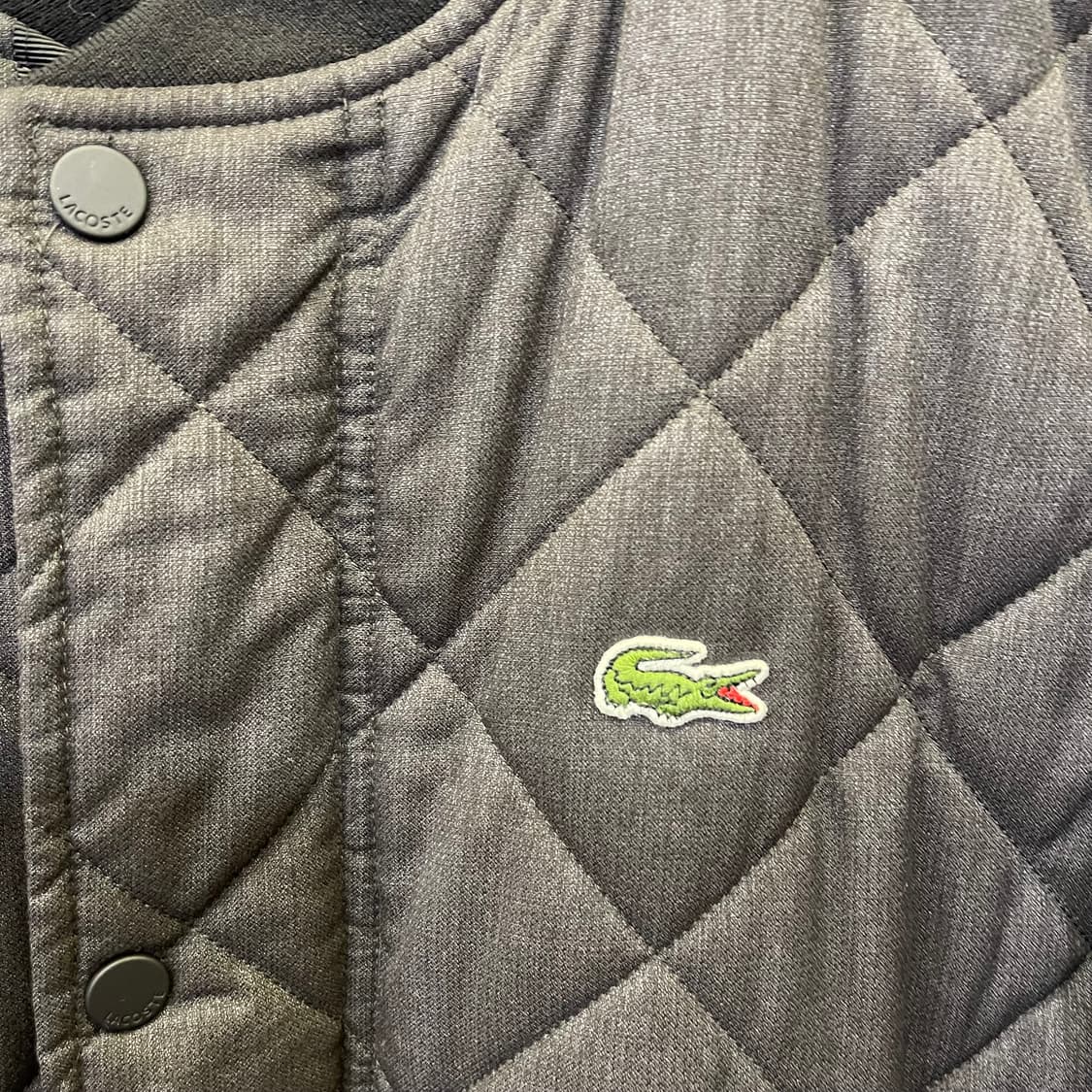 라코스테 퀼팅 블루종 상품이미지2