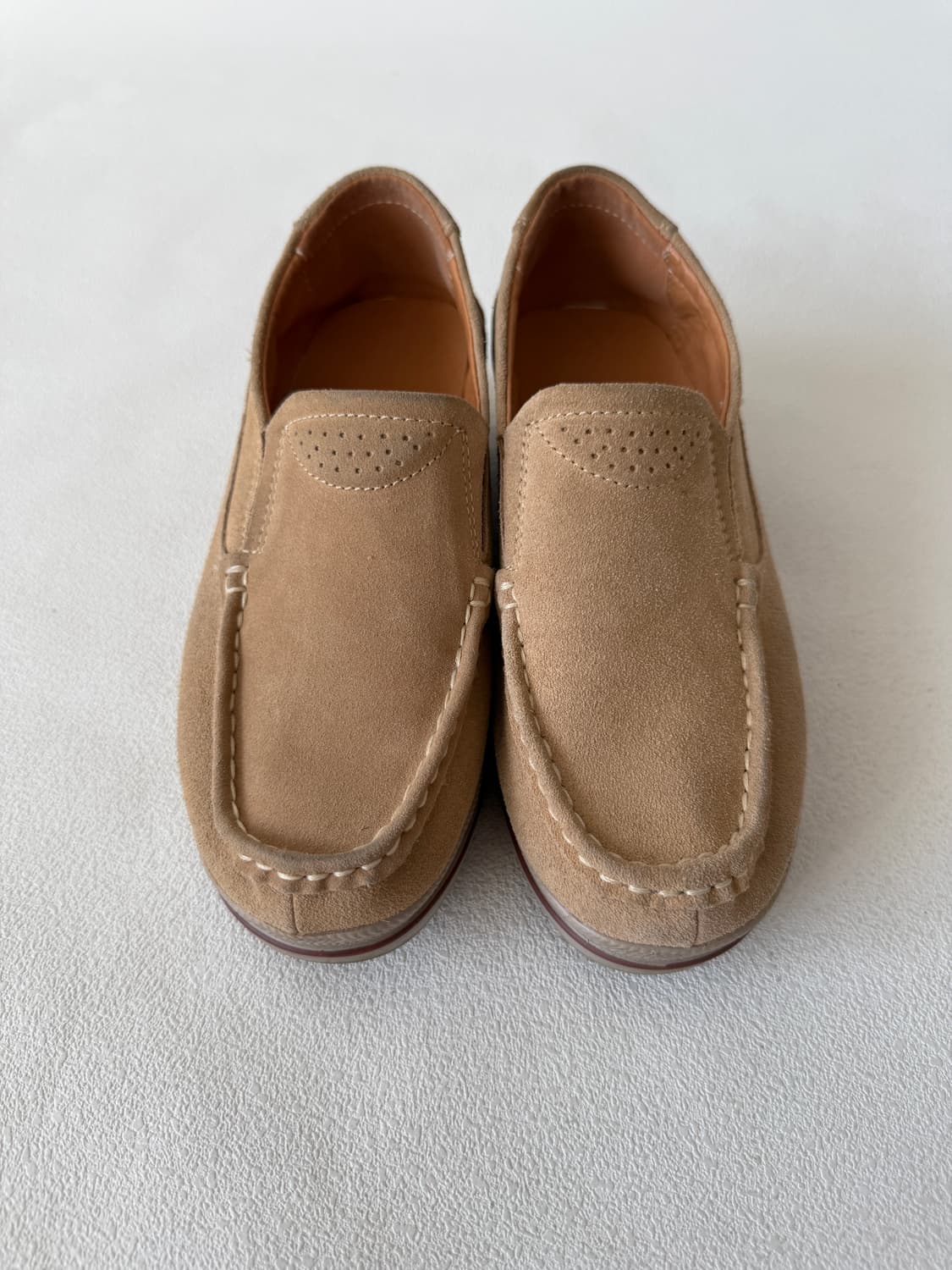 [245]Pre owned 스웨이드 모카슈즈 상품이미지4