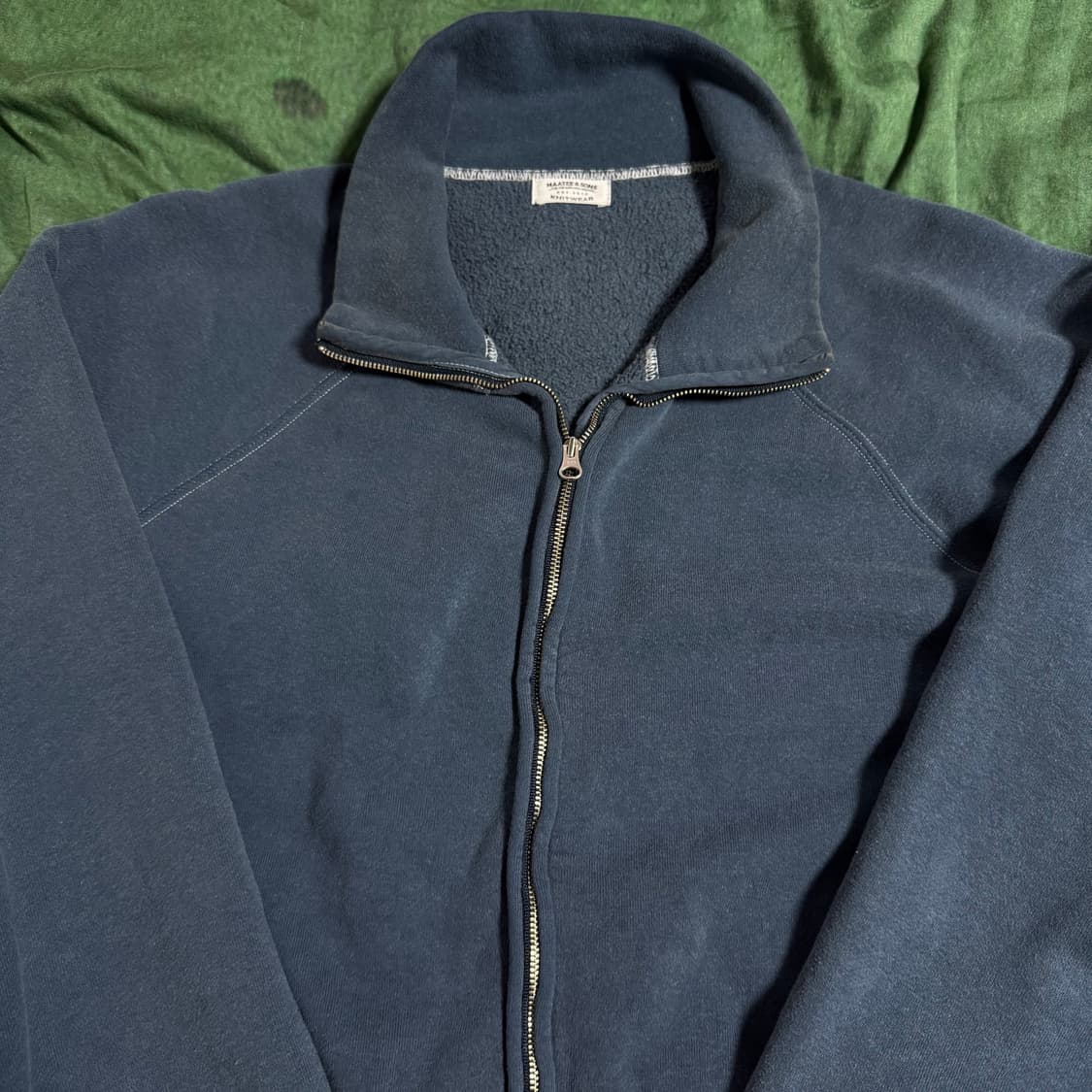 [2]마티앤선즈 빈티지 네이비(bottle) 스웻 집업 상품이미지7