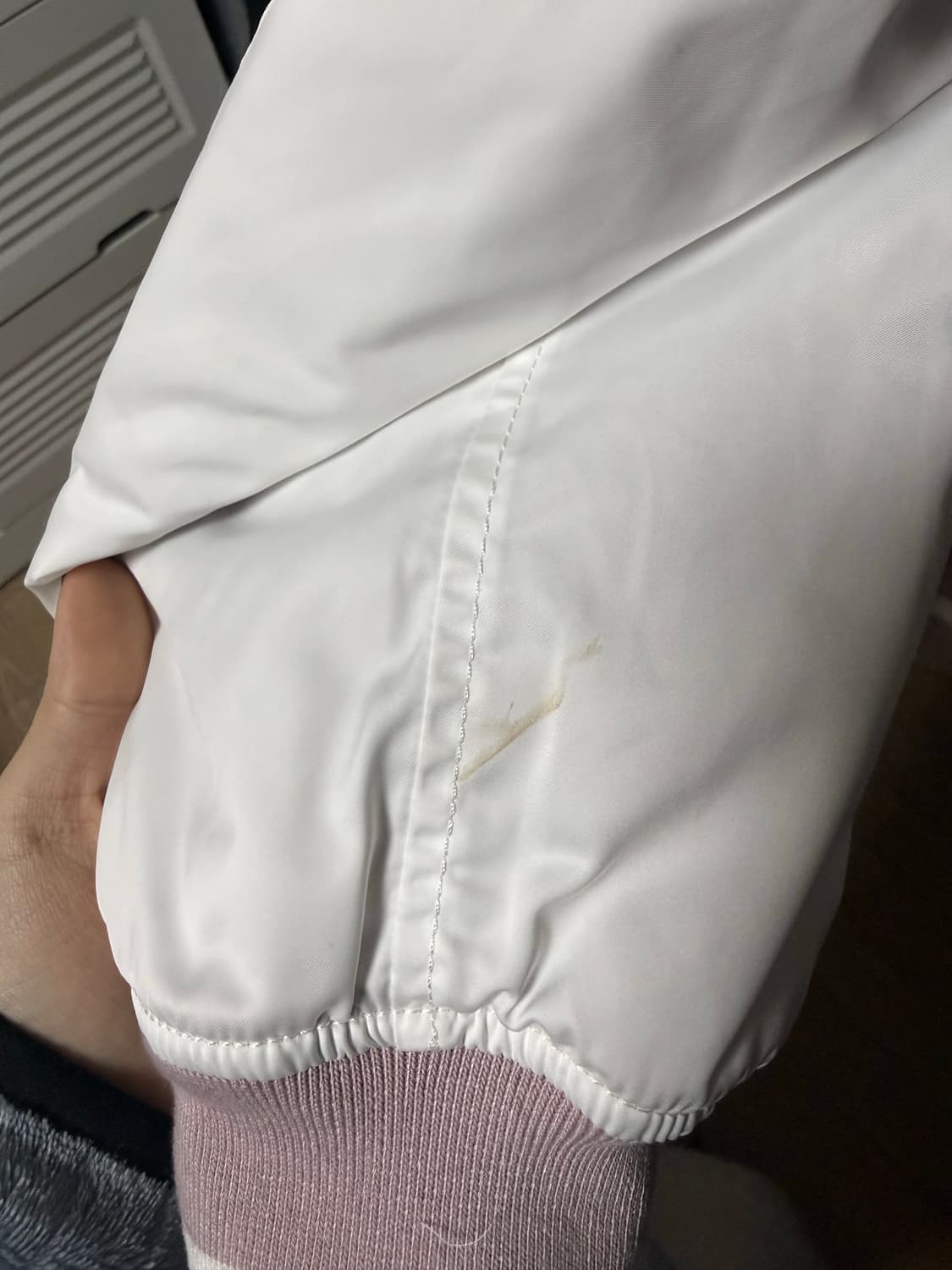 노스페이스 플레이어 바시티 자켓 페일 핑크 상품이미지8