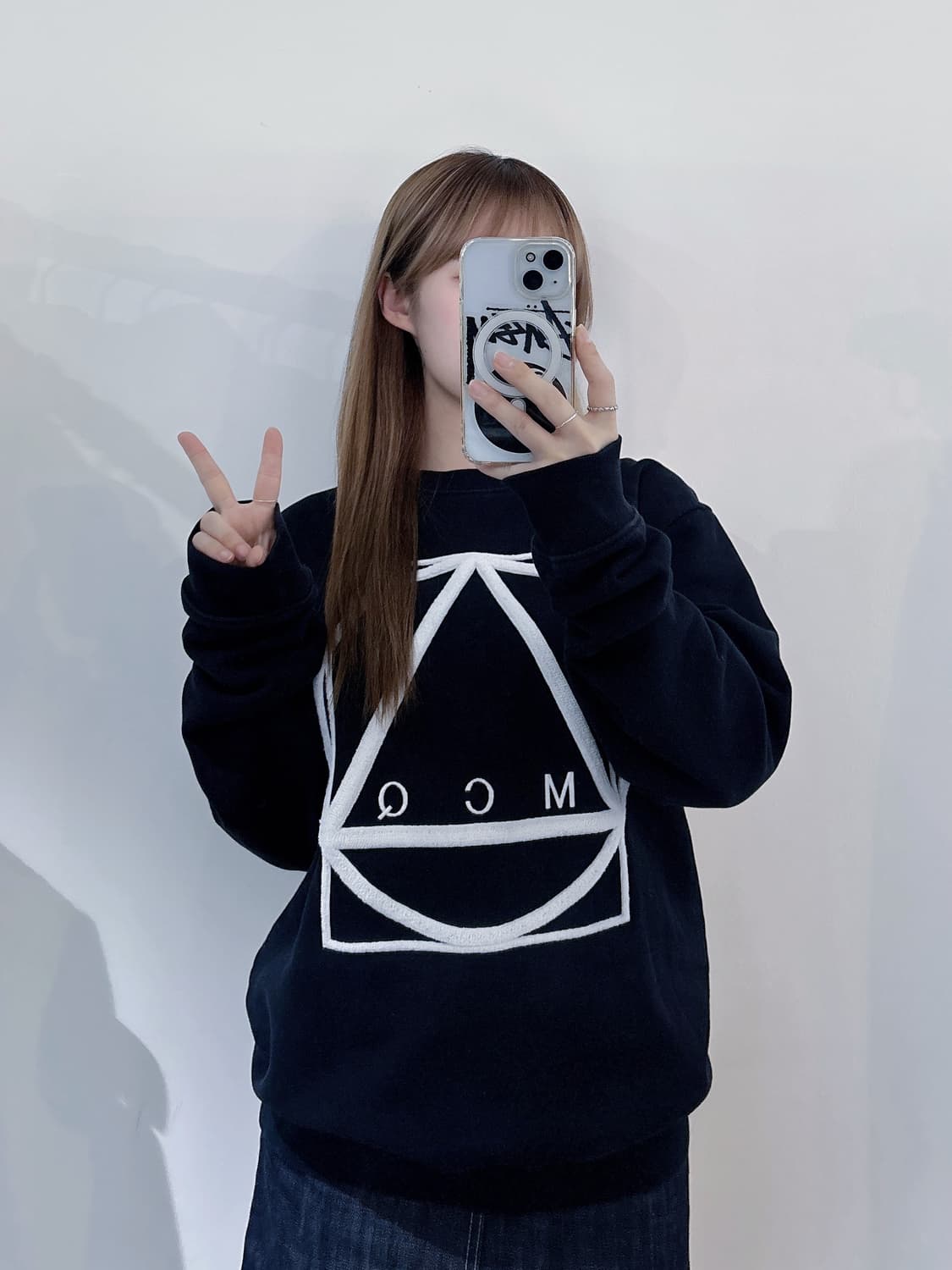 MCQ 알렉산더맥퀸 빅로고 맨투맨 상품이미지1