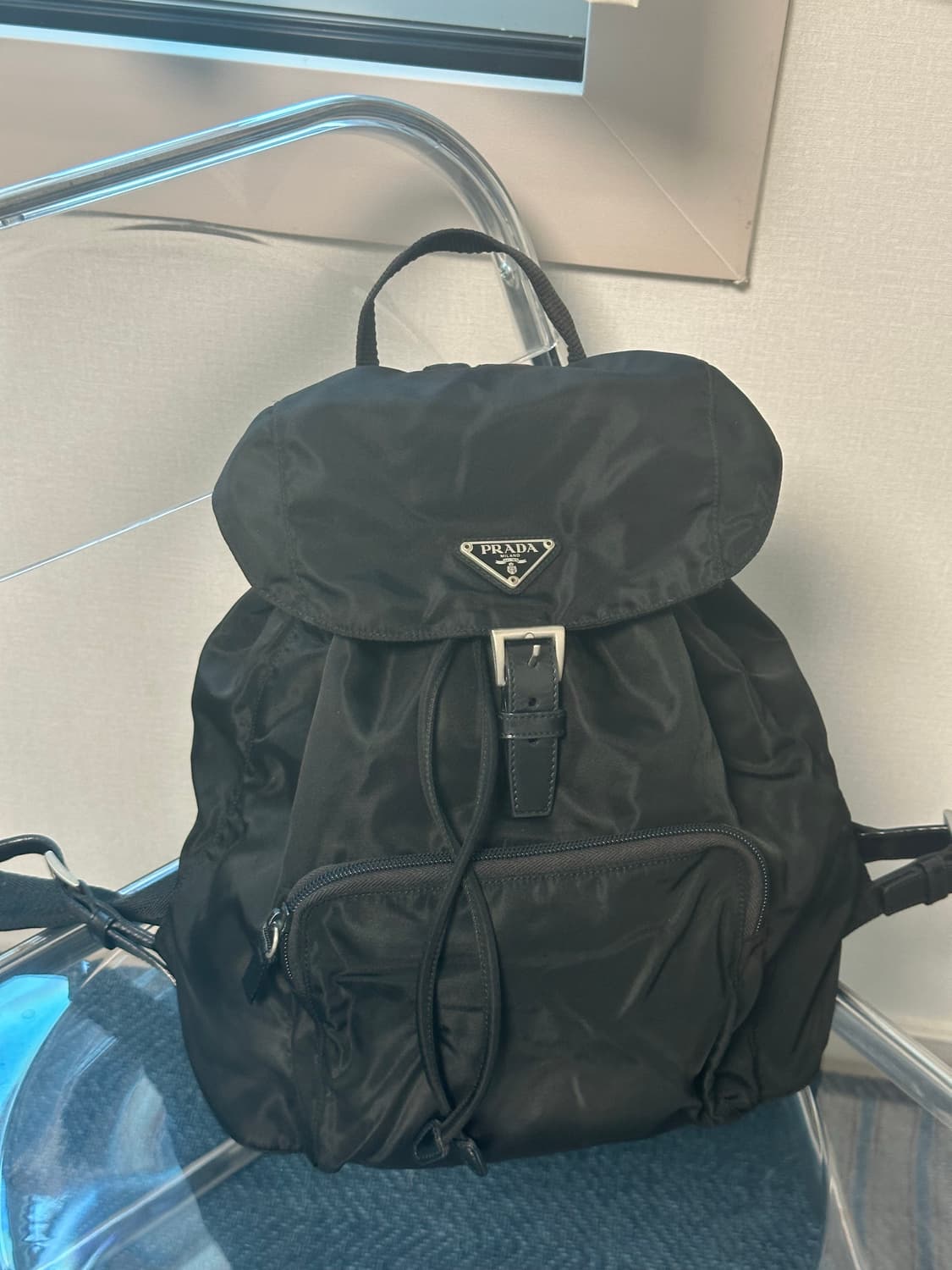 프라다 원포켓 포코노 나일론 백팩 미디엄 상품이미지1