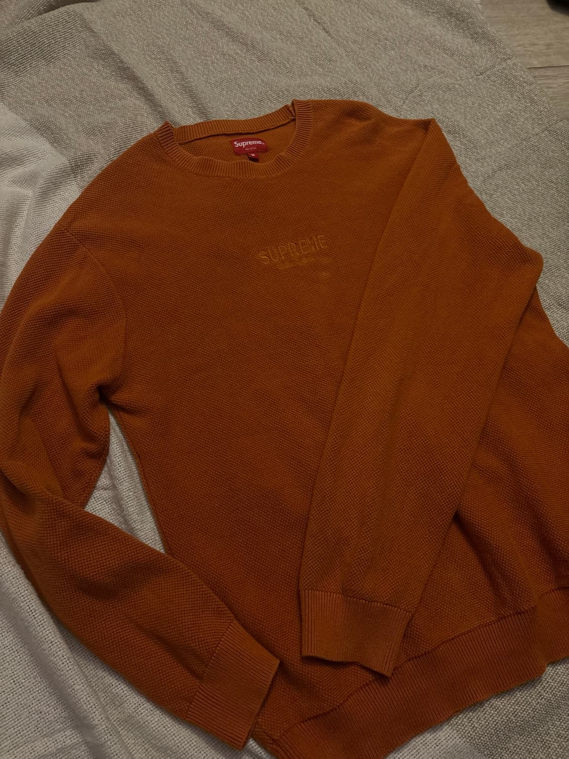 슈프림 니트 맨투맨 m 상품이미지3