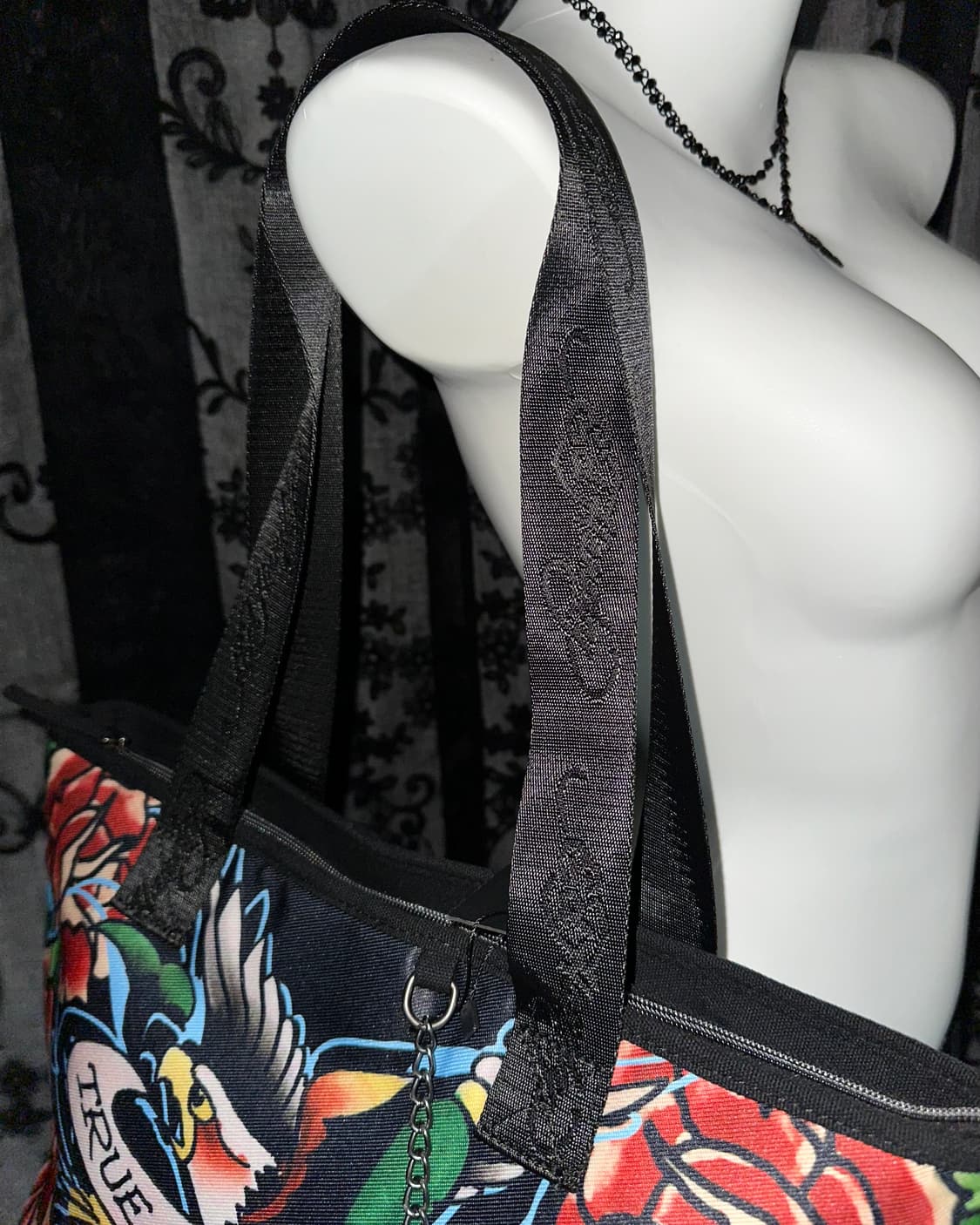 Black Canvas Bag (New with Tags) 상품이미지3