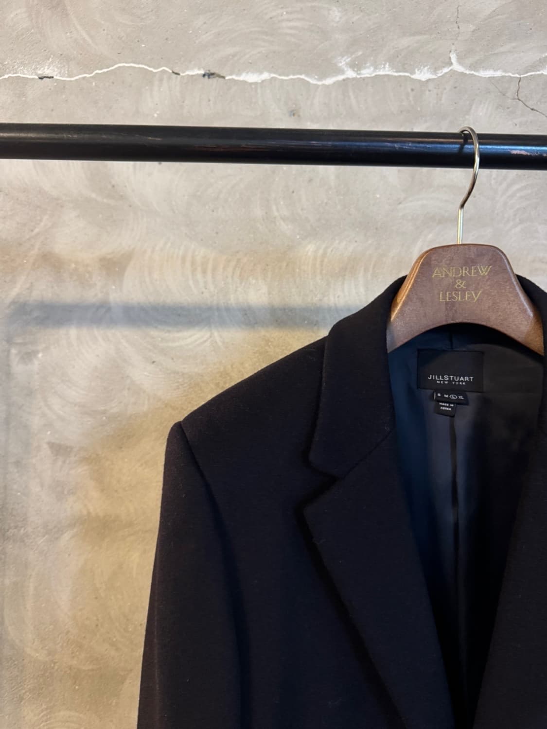 질스튜어트 캐시미어 울 체스터필드 코트 100 상품이미지2