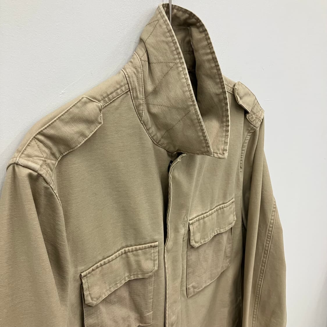 올세인츠 베이지 밀리터리 유틸리티 자켓 L 상품이미지4