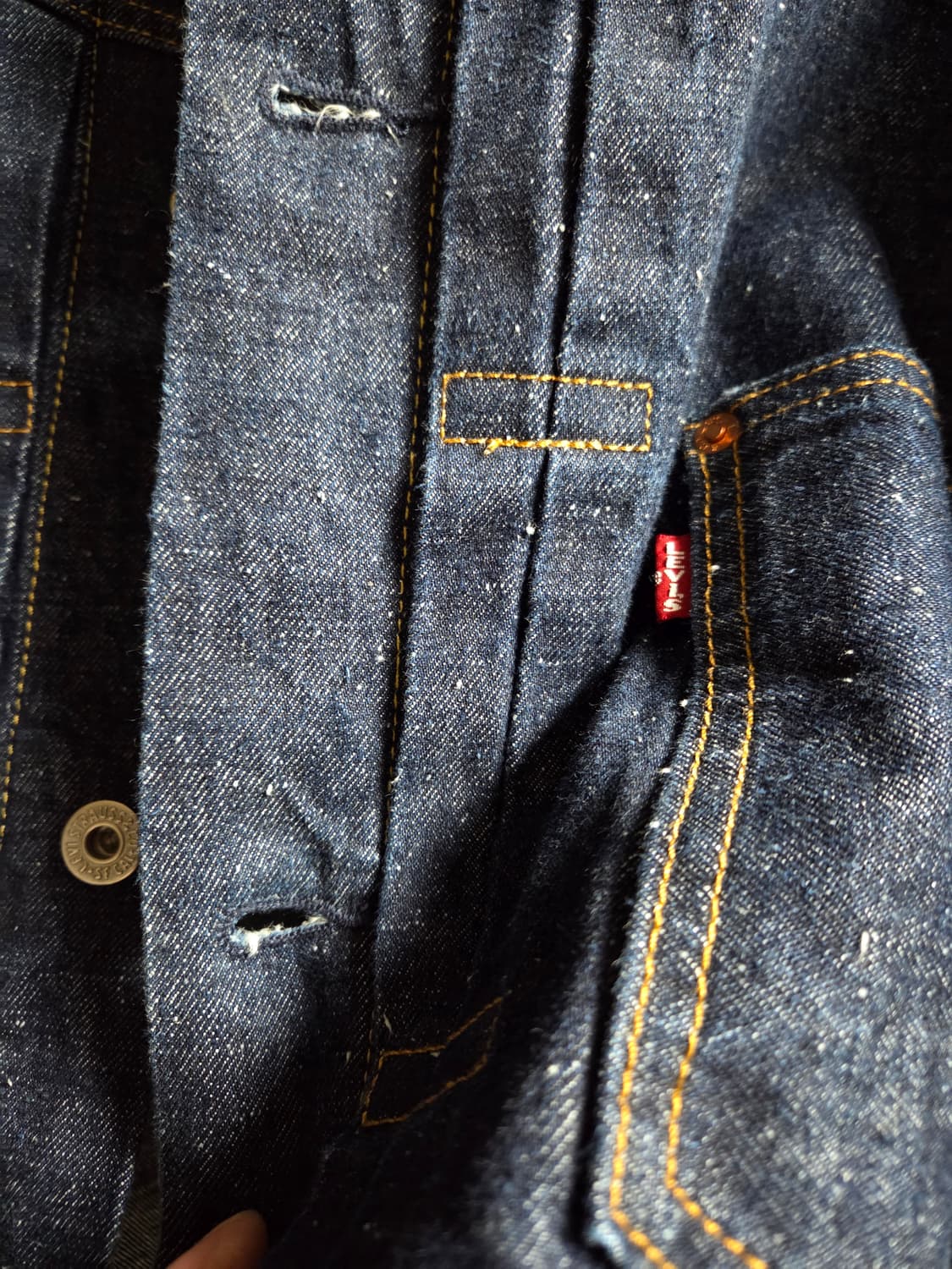 리바이스 1세대 데님 트러커 자켓 A3174-0002  XL 상품이미지7