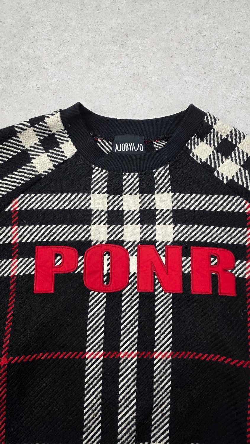 ajobyajo 아조바이아조 체크 porn 니트 상품이미지2