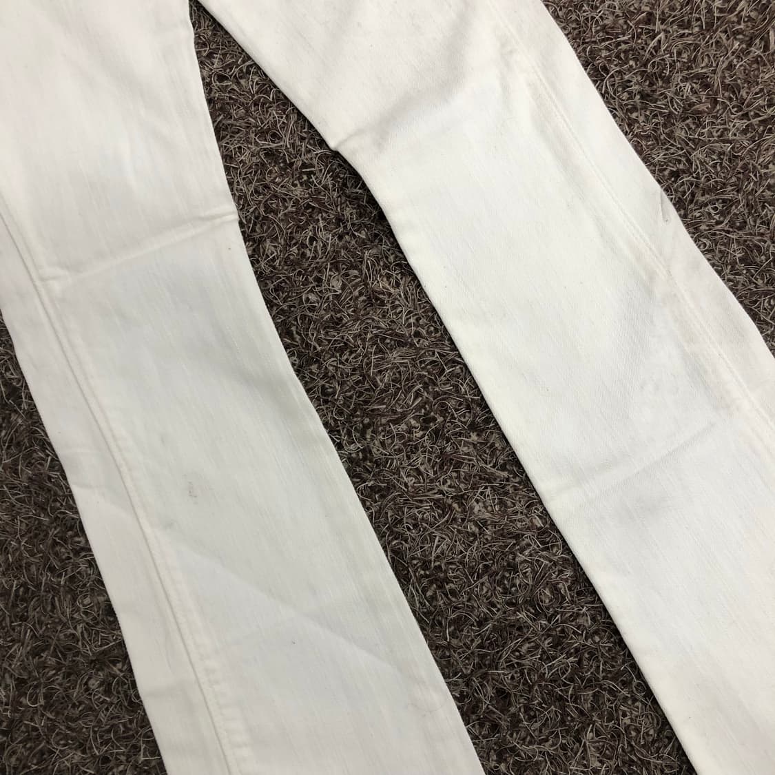 리바이스 부츠컷 화이트 데님 팬츠 상품이미지6