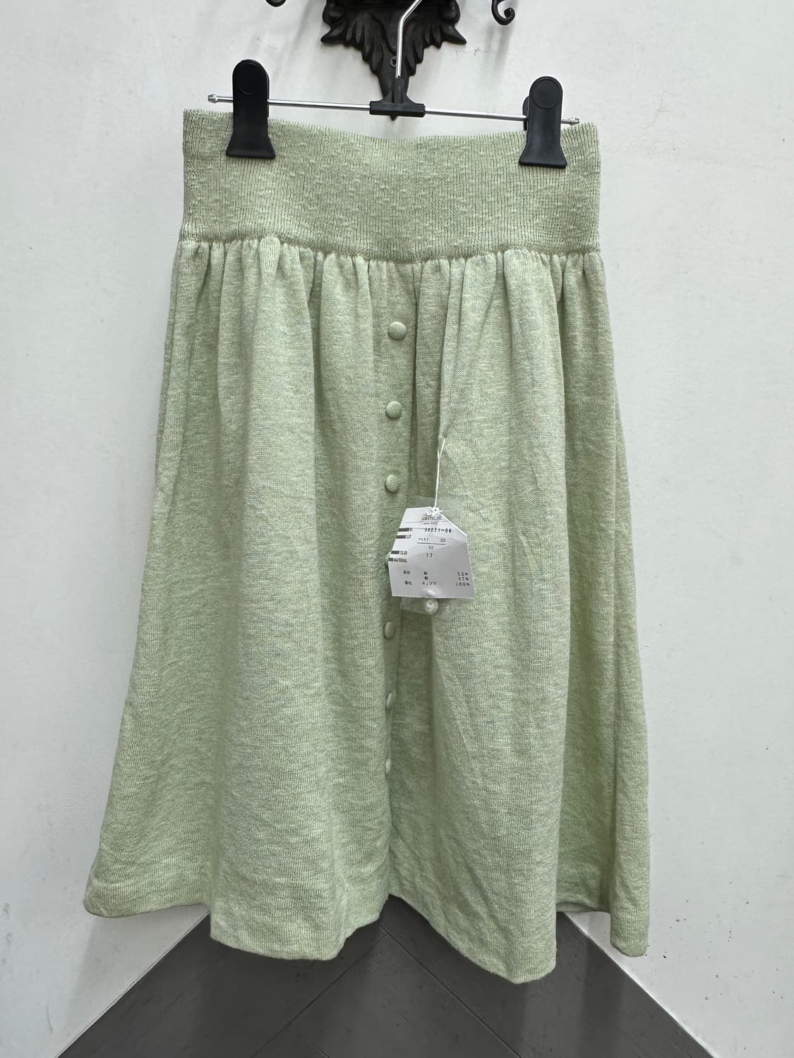 🍀하구미의 파스텔 코디세트🍀 니트조끼 미디스커트 목폴라 그런지 상품이미지7