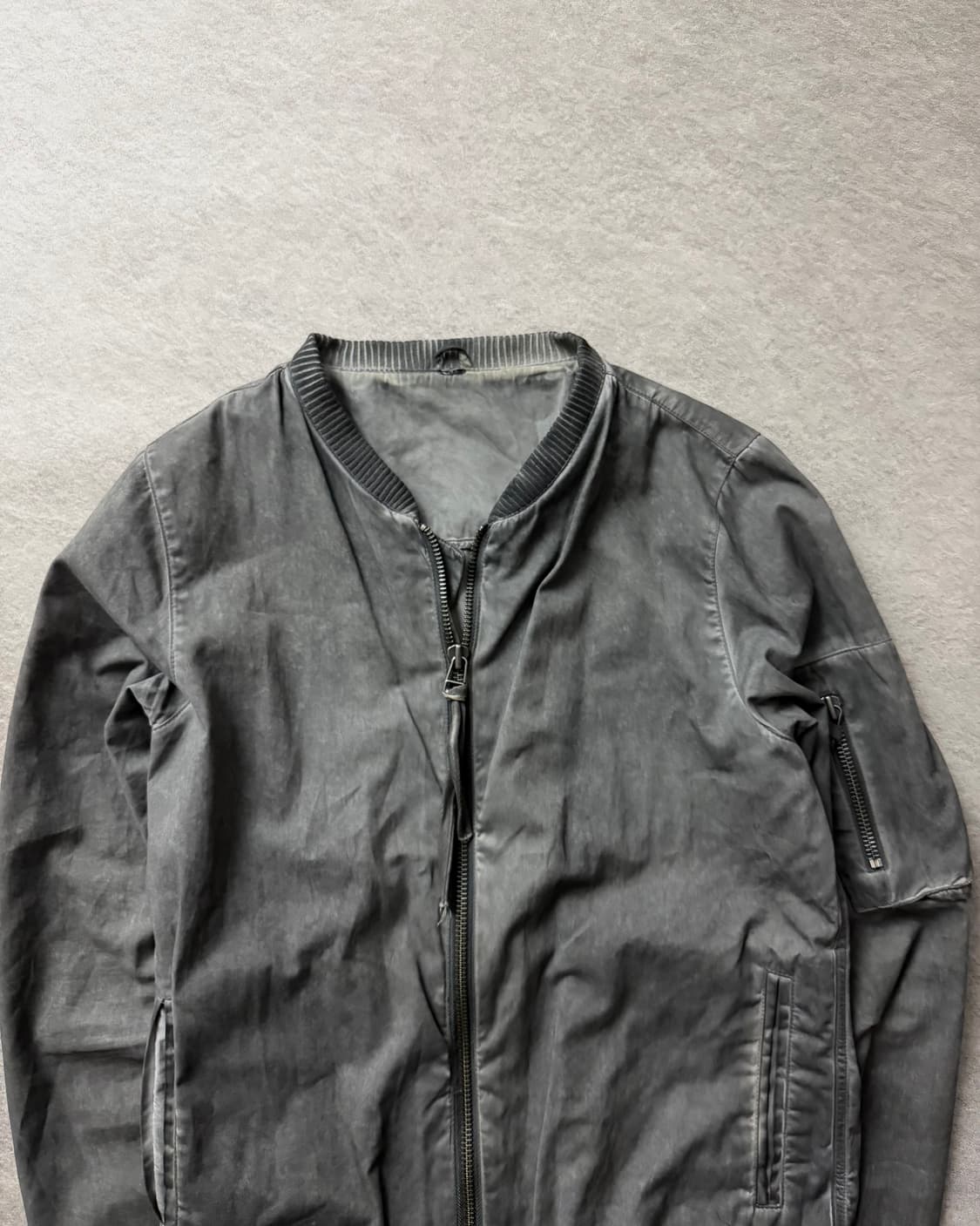 아미오프미 가먼트 다이드 코튼 자켓 상품이미지4