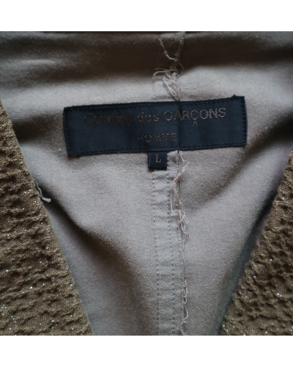 COMME des GARÇONS HOMME 다나카옴므 리버시블 자켓 상품이미지4