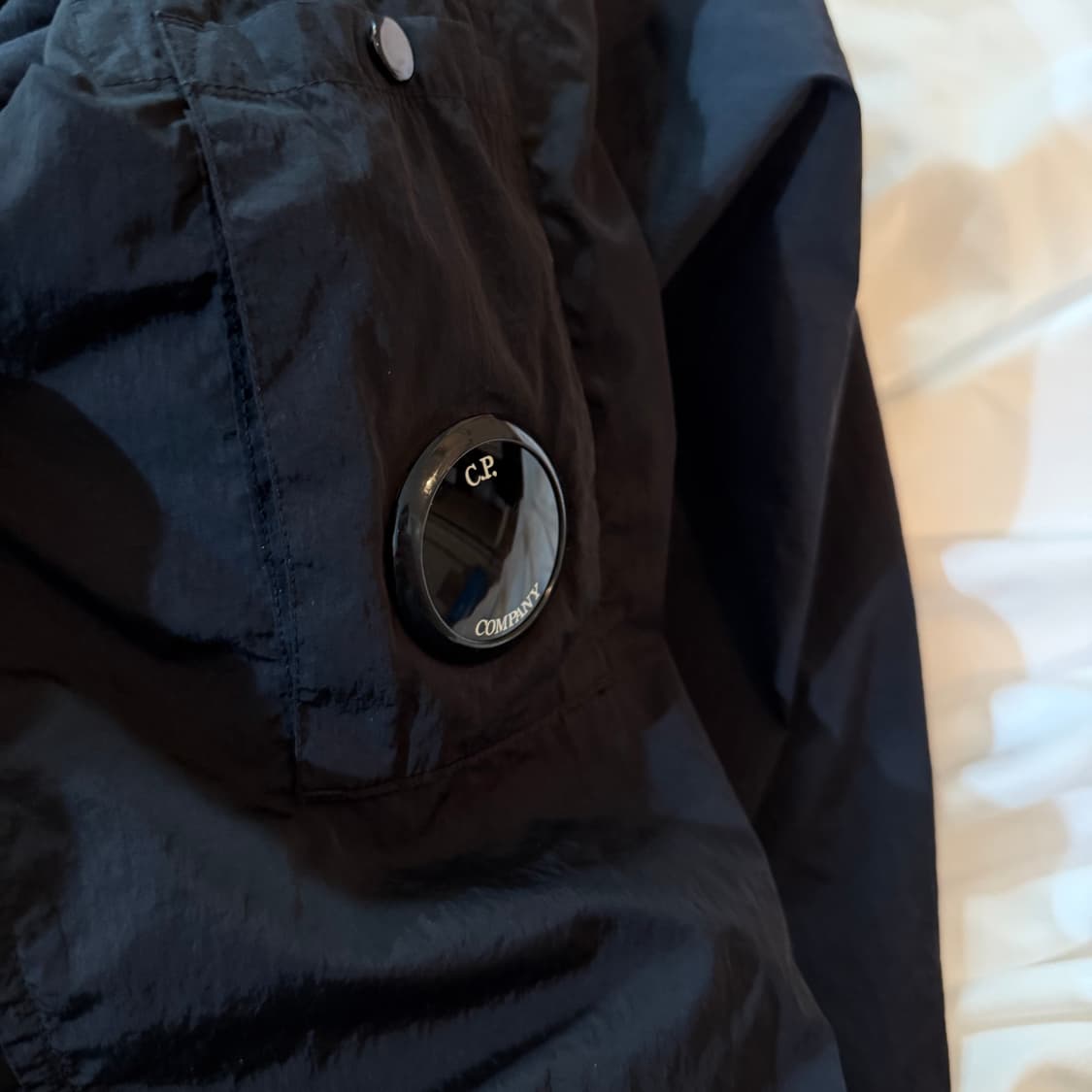 cp 컴퍼니 크롬 r 가먼트다잉 나일론 자켓 xxl 판매합니다. 상품이미지5