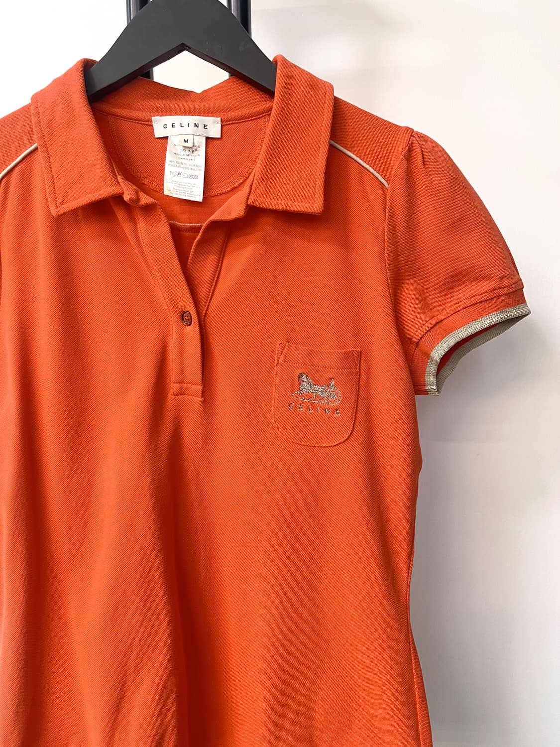 셀린느 캐리지 로고 PK 셔츠 상품이미지3