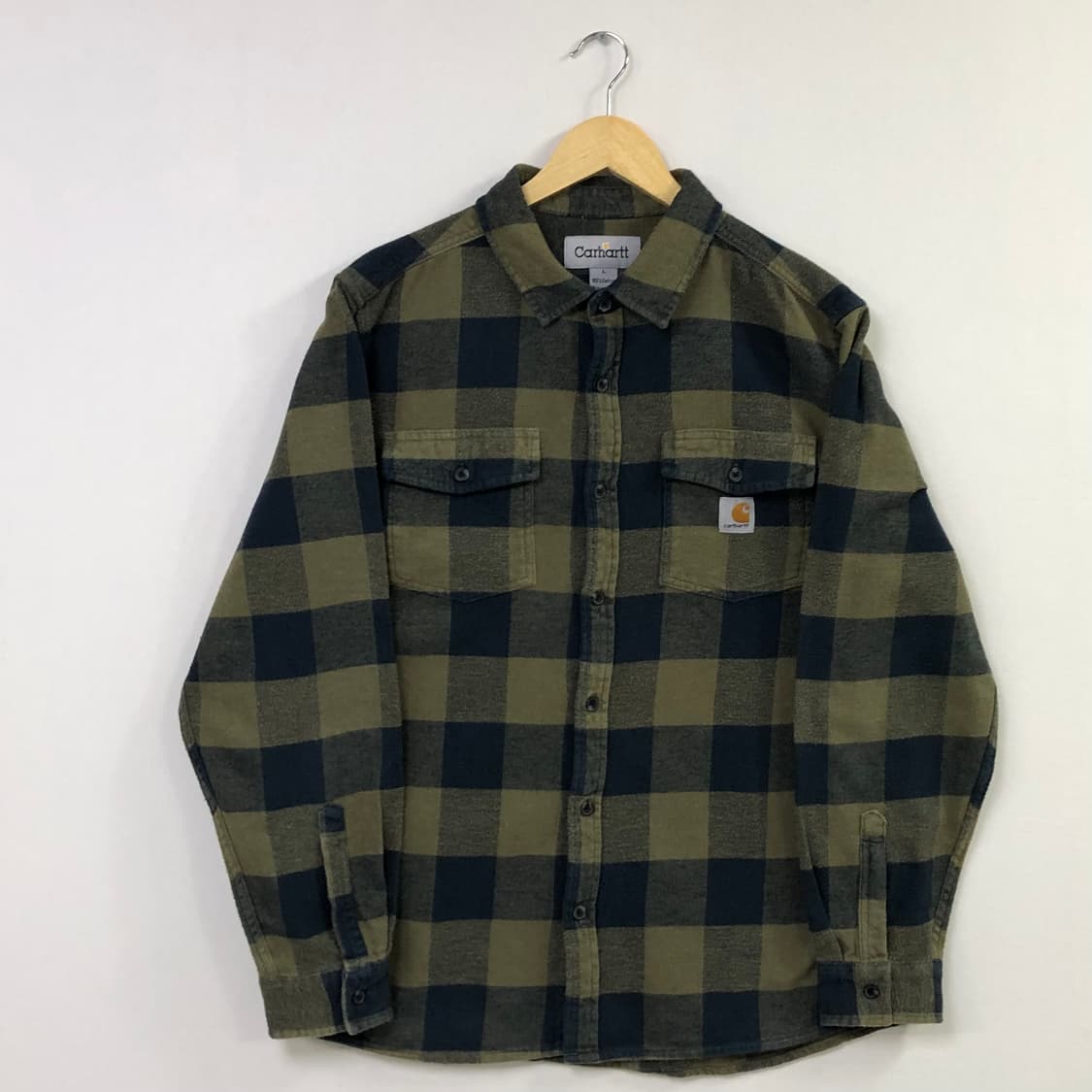 L 칼하트 체크 워크 셔츠 상품이미지2