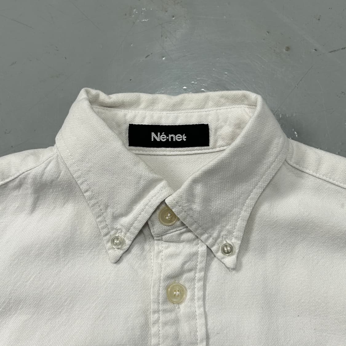 네넷 화이트 셔츠  상품이미지4