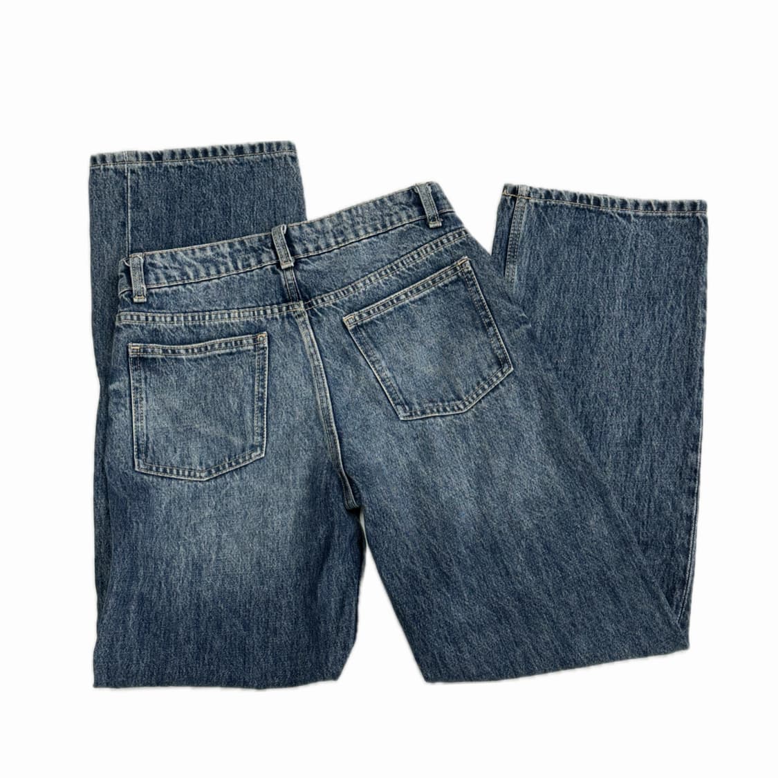 재팬 자라  일자핏 데님 중청 팬츠 청바지 빈티지 핀터 베이직 상품이미지5