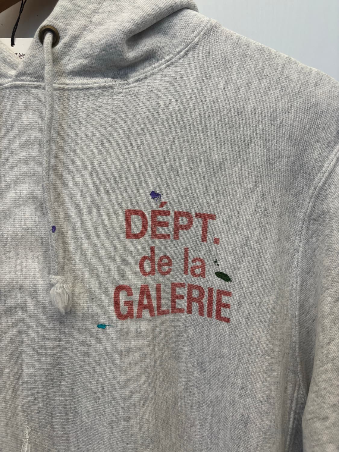 Gallery dept painted logo hoodie 상품이미지2