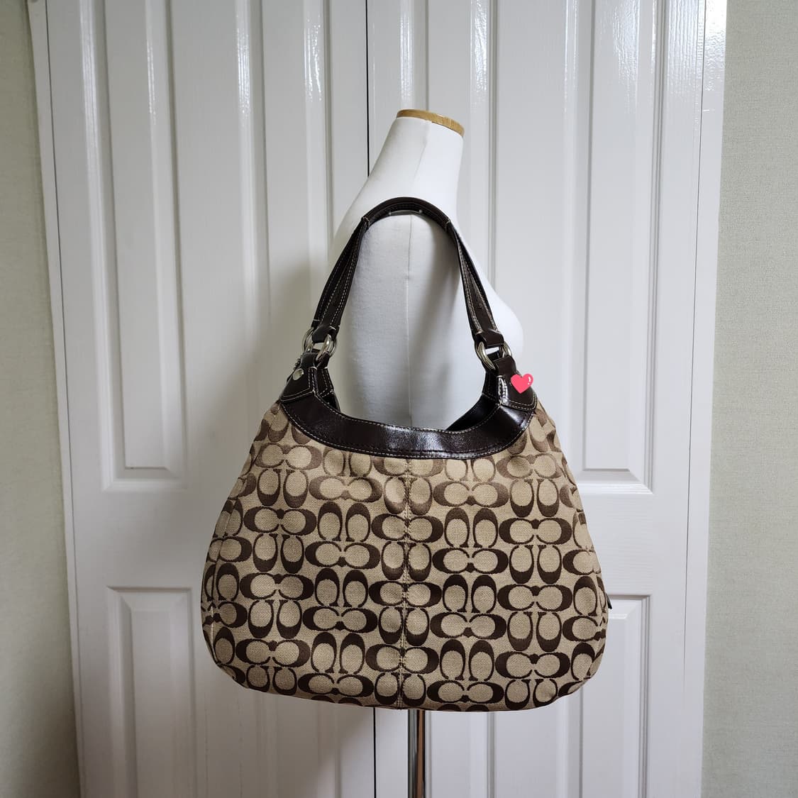 상태굿굿) 코치 소호린 호보 솔더백 상품이미지4