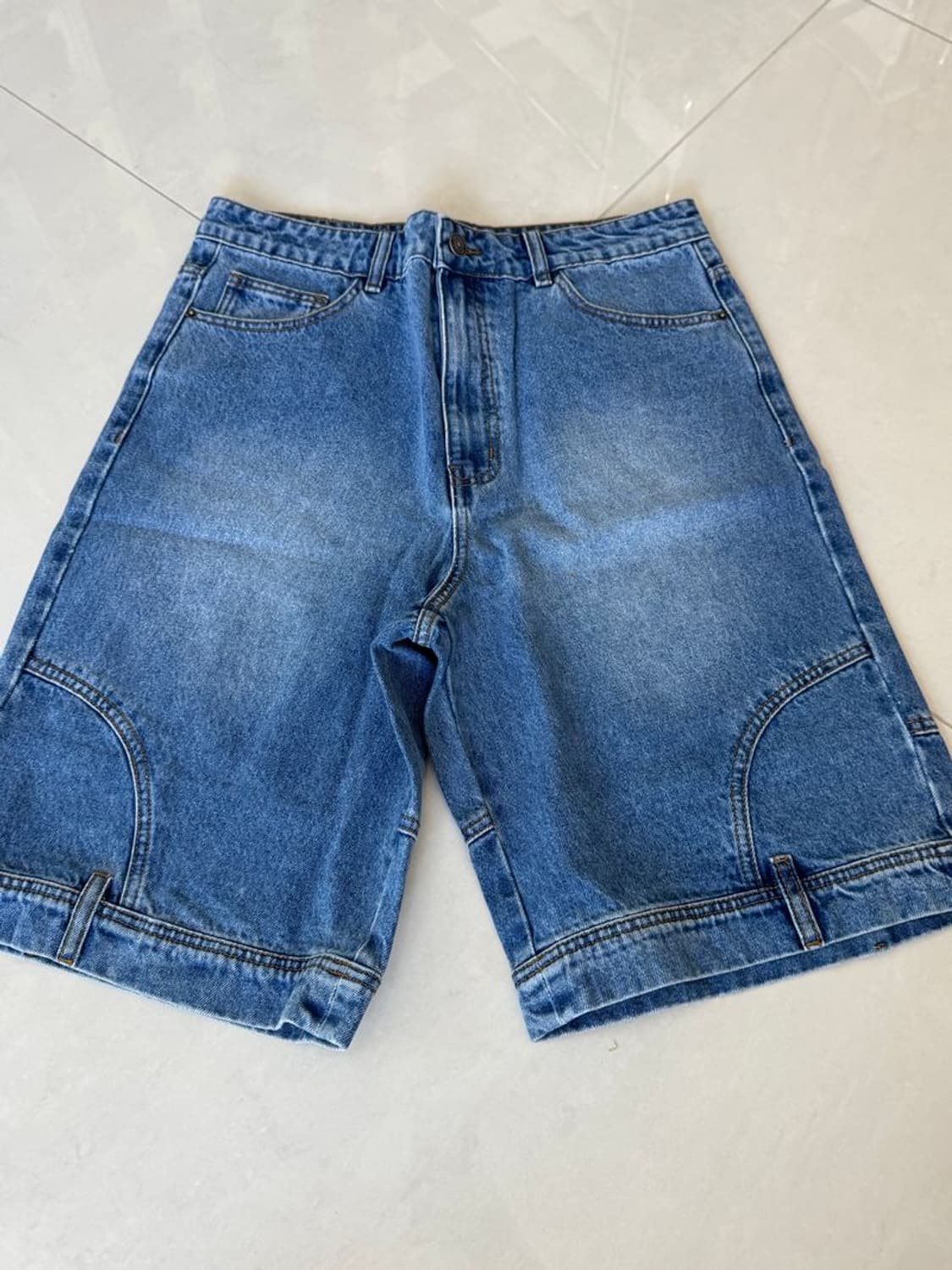 DOWN DENIM SHO 데님 반바지 상품이미지3