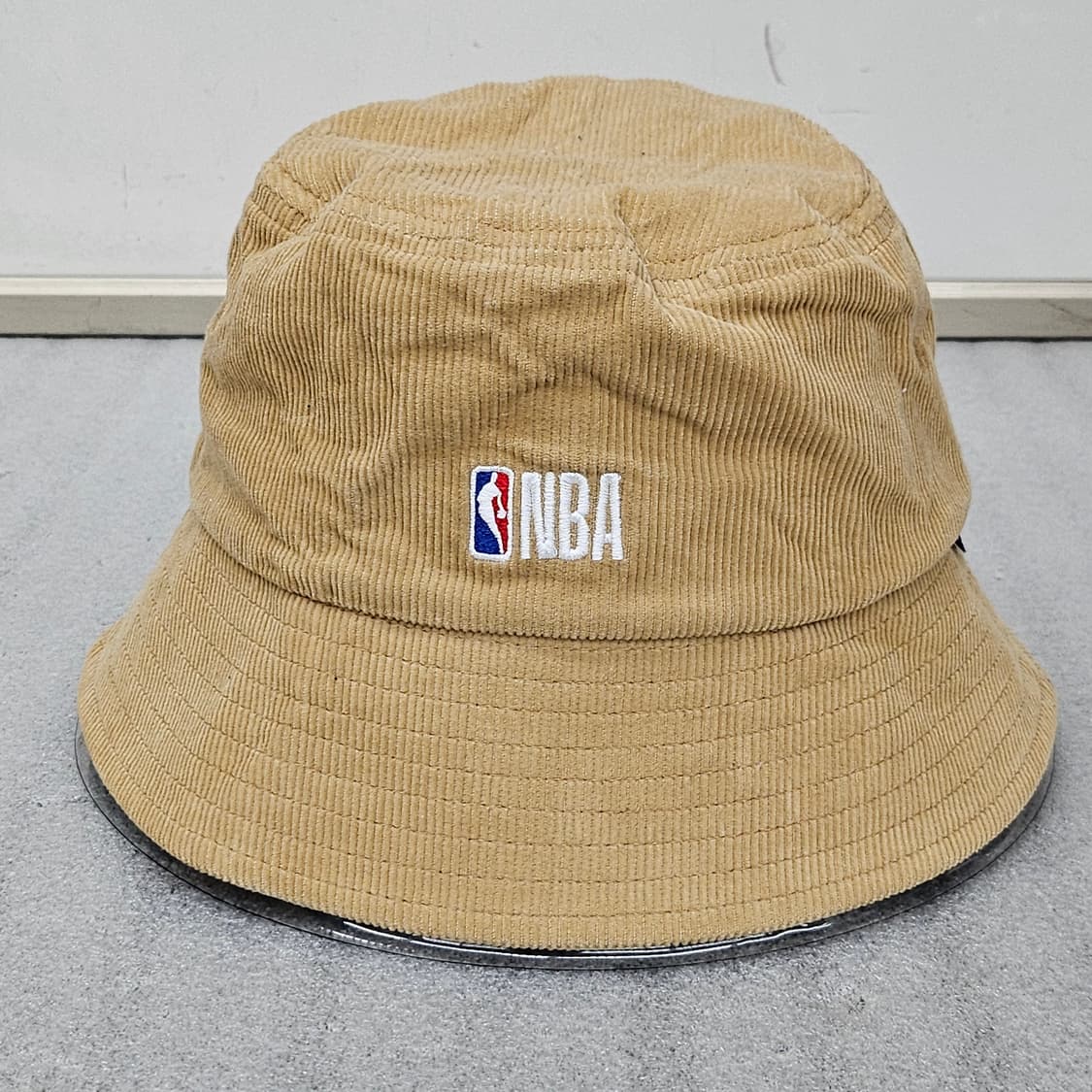 NBA 스타일의 코듀로이 버킷햇 베이지 상품이미지2
