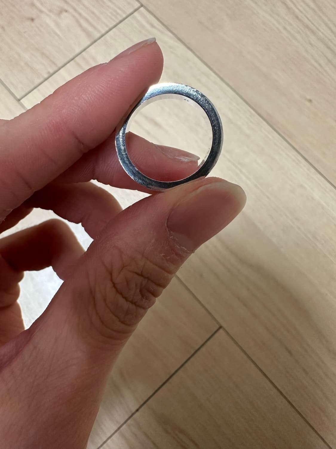 구찌 더블 G비 인그레이브드 링 실버 상품이미지3