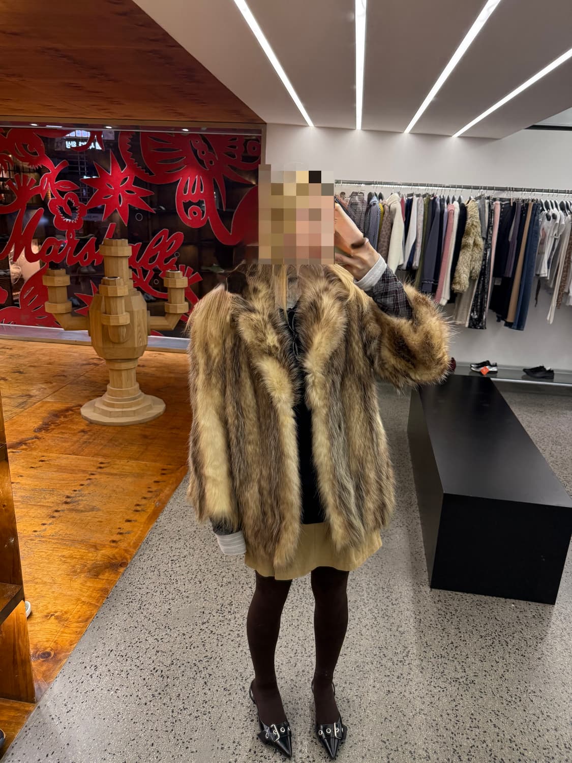 빈티지 리얼 퍼자켓 상품이미지5