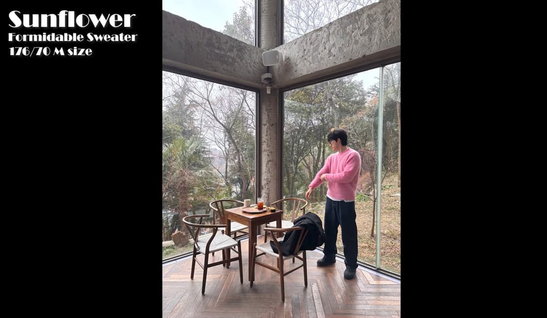 [M] Sunflower formidable 니트 상품이미지2