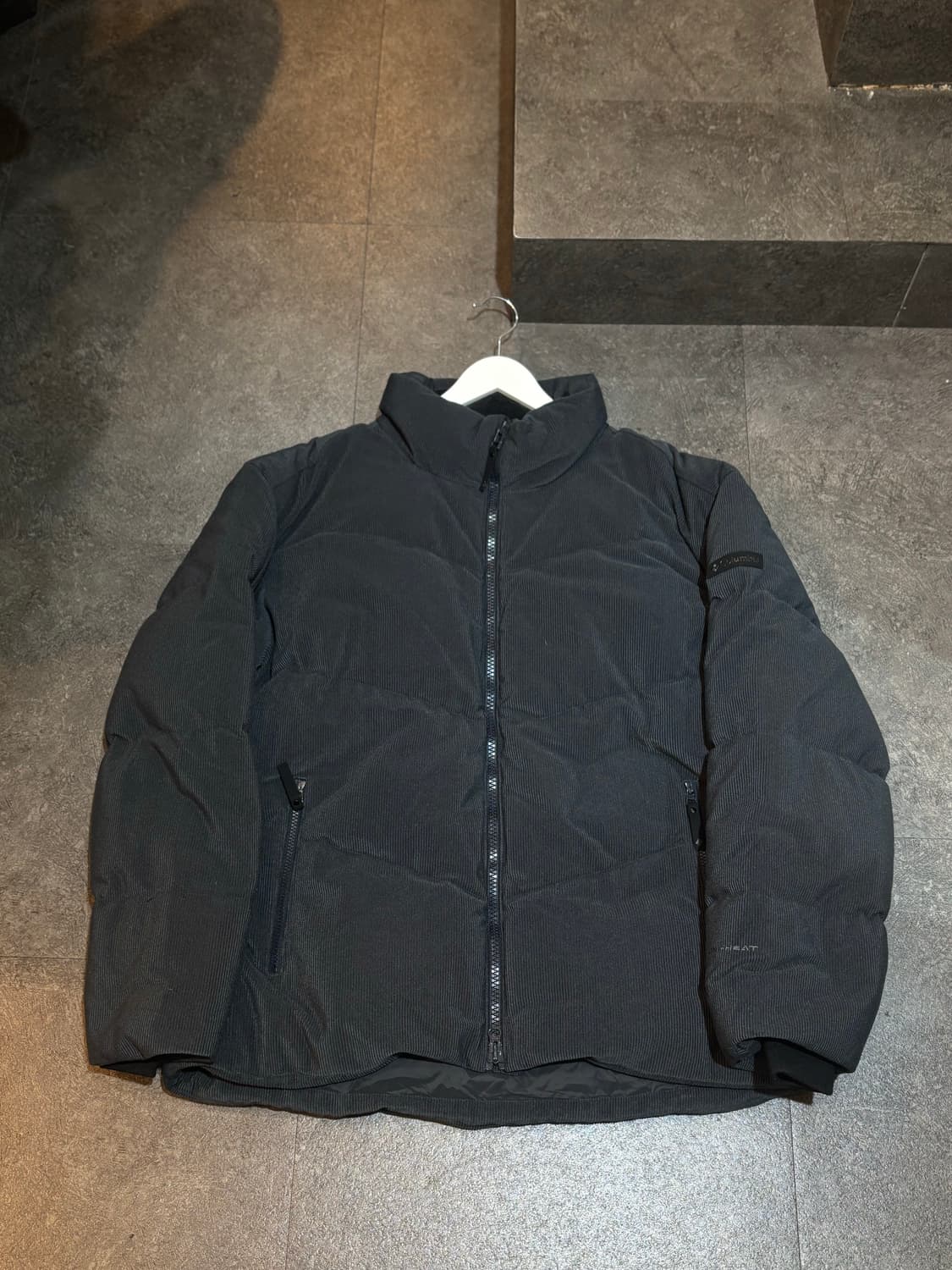 컬럼비아 코듀로이 골덴 구스다운 패딩 110사이즈 상품이미지2