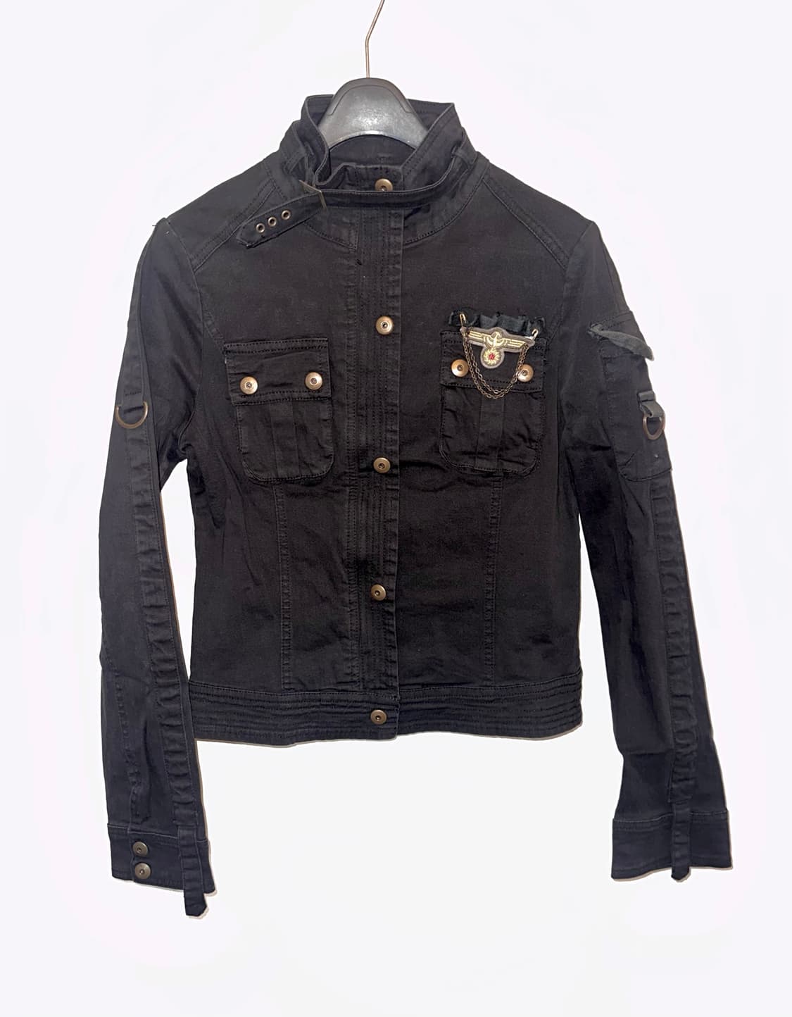 빈티지 크롭 슬림핏 자켓 상품이미지2