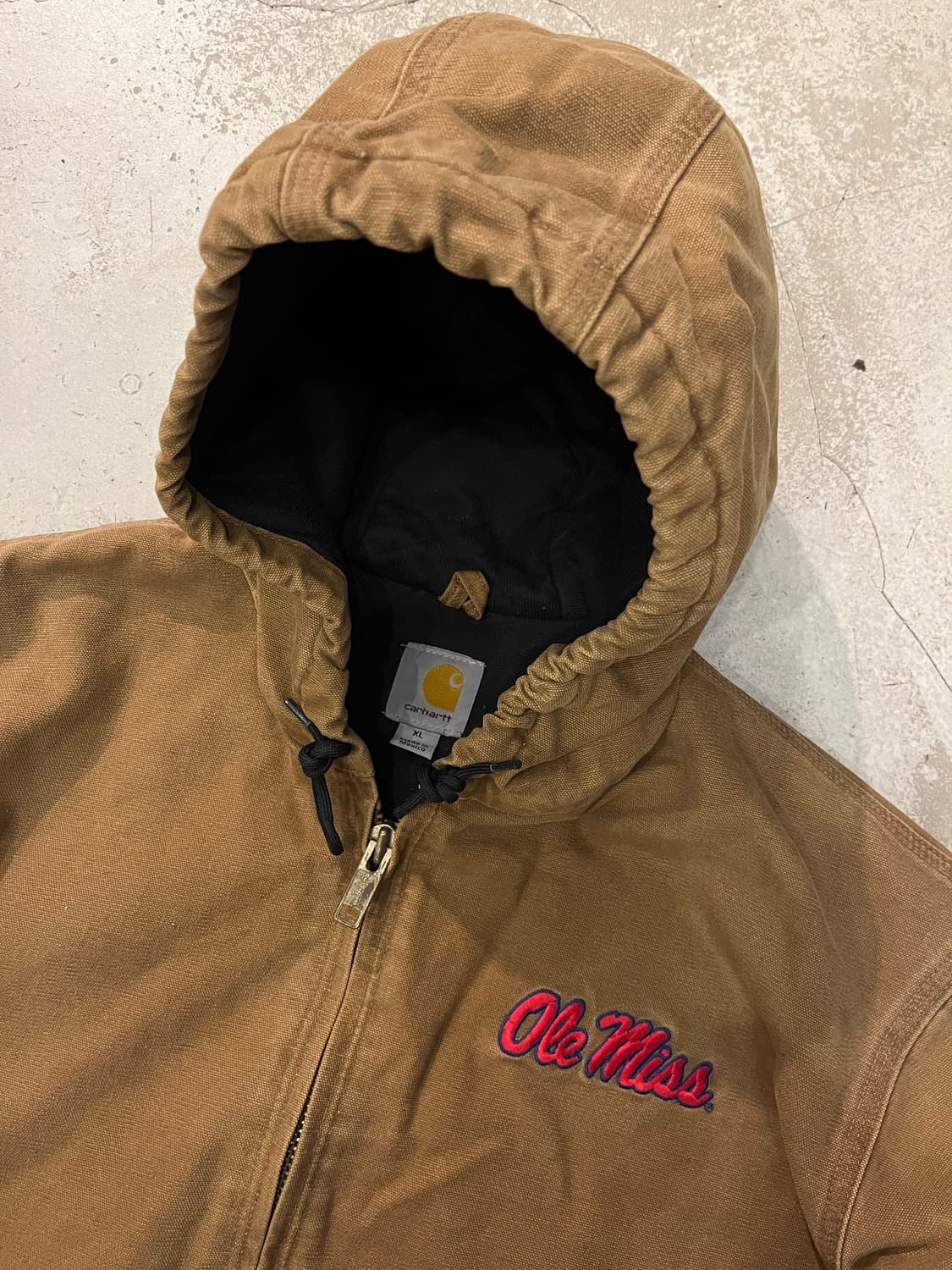 빈티지 칼하트 엑티브자켓 카멜 상품이미지2