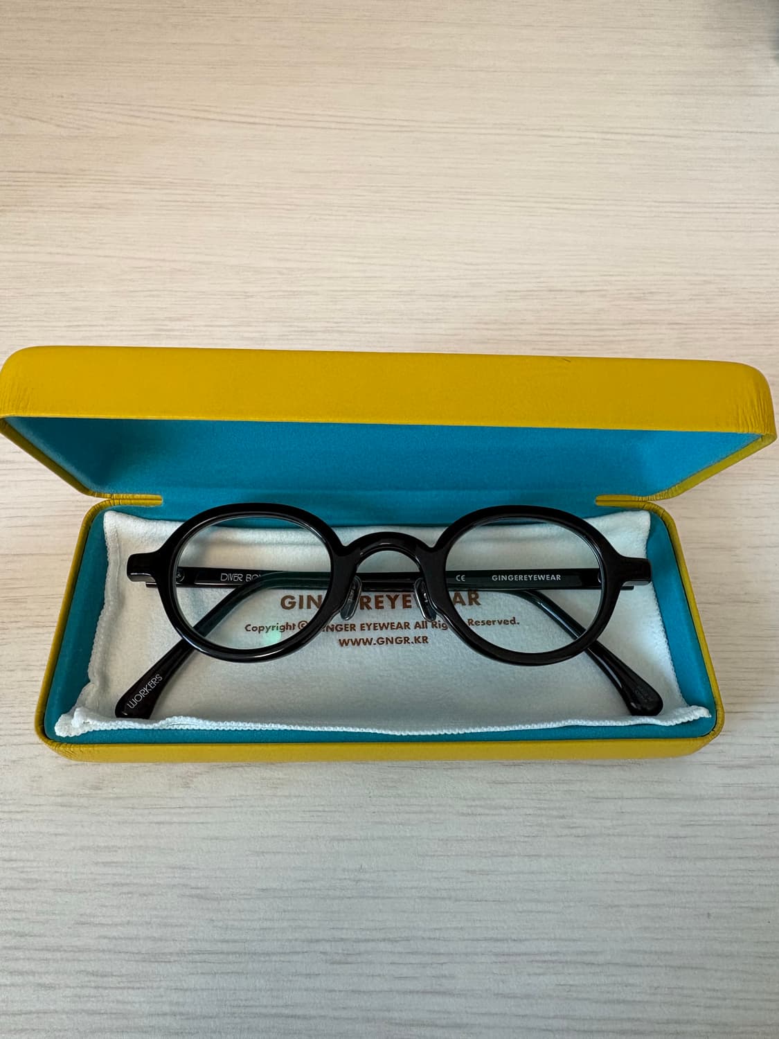 진저아이웨어 다이버 볼드 블랙 새상품 상품이미지1