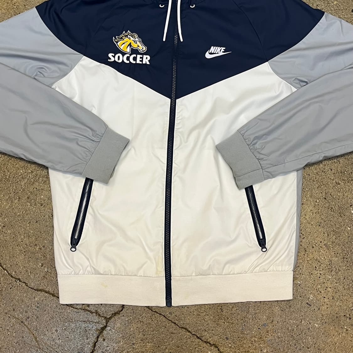 미국 빈티지 나이키 싸커 후드 바람막이 상품이미지3