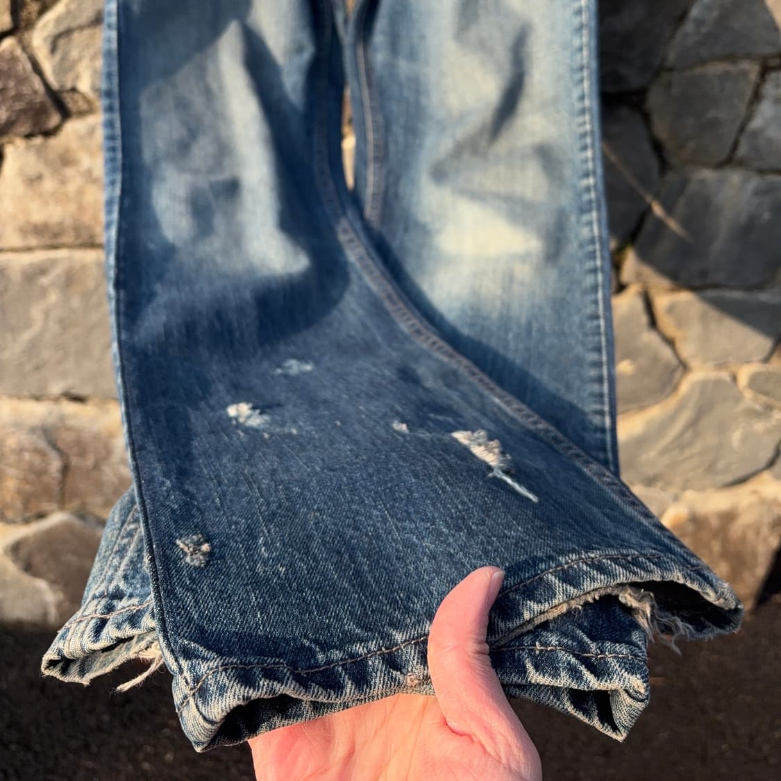 ARIZONA Jean Co. 오리지널 부츠컷 데님 팬츠 상품이미지6